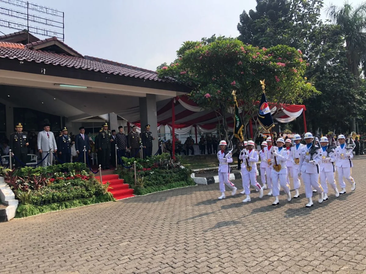 Peringatan HUT ke-78 TNI digelar di lapangan Tegar Beriman Peringatan HUT ke-78 TNI digelar di lapangan Tegar Beriman
