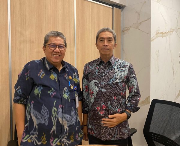 Dirjen Perkeretaapian Kementerian Perhubungan menerima kunjungan Wakil Walikota Bogor Dedie Rachim.(humas)