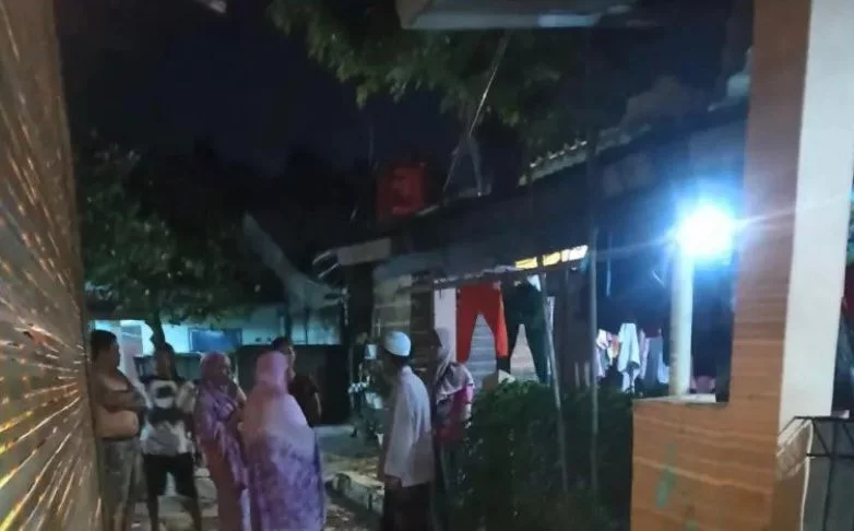 suasana rumah korban kemalingan yang diduga membawa senjata api di Kota Bogor